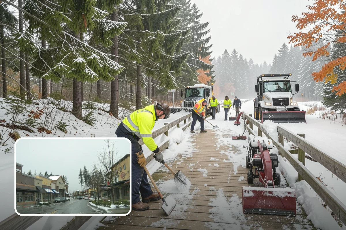 Assisted Living Snow Removal in Mill Creek, Snohomish County, WA - Safe surfaces for residents and staff