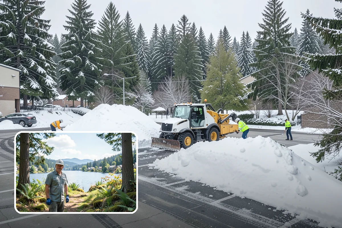 Assisted Living Snow Removal in Milton, King County, WA - Safe surfaces for residents and staff