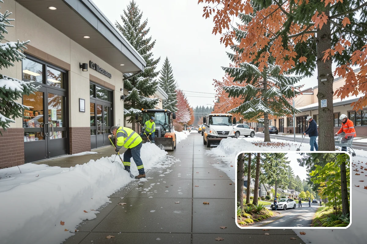 Assisted Living Snow Removal in Normandy Park, King County, WA - Safe surfaces for residents and staff