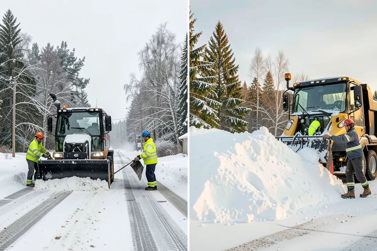 Assisted Living Snow Removal in Normandy Park, King County, WA - Map resident paths, entries, ramps, and vehicle routes