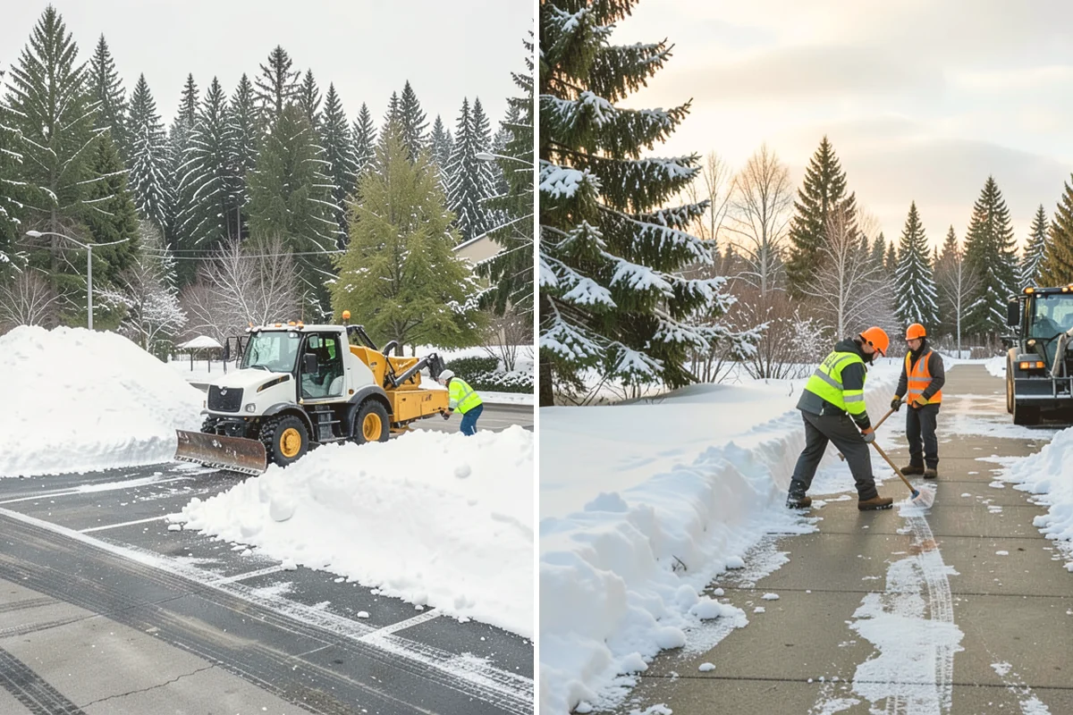 Assisted Living Snow Removal in Sammamish, King County, WA - Map resident paths, entries, ramps, and vehicle routes