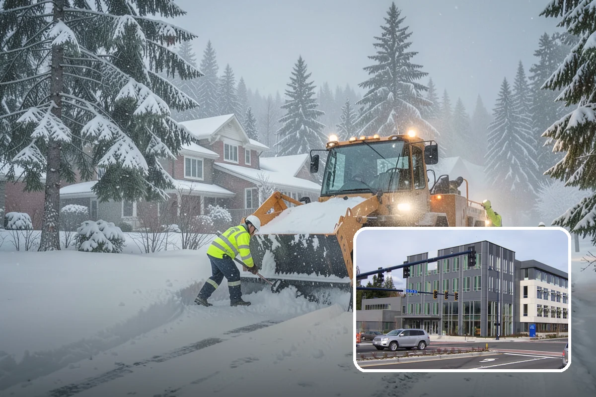 Assisted Living Snow Removal in Shoreline, King County, WA - Safe surfaces for residents and staff