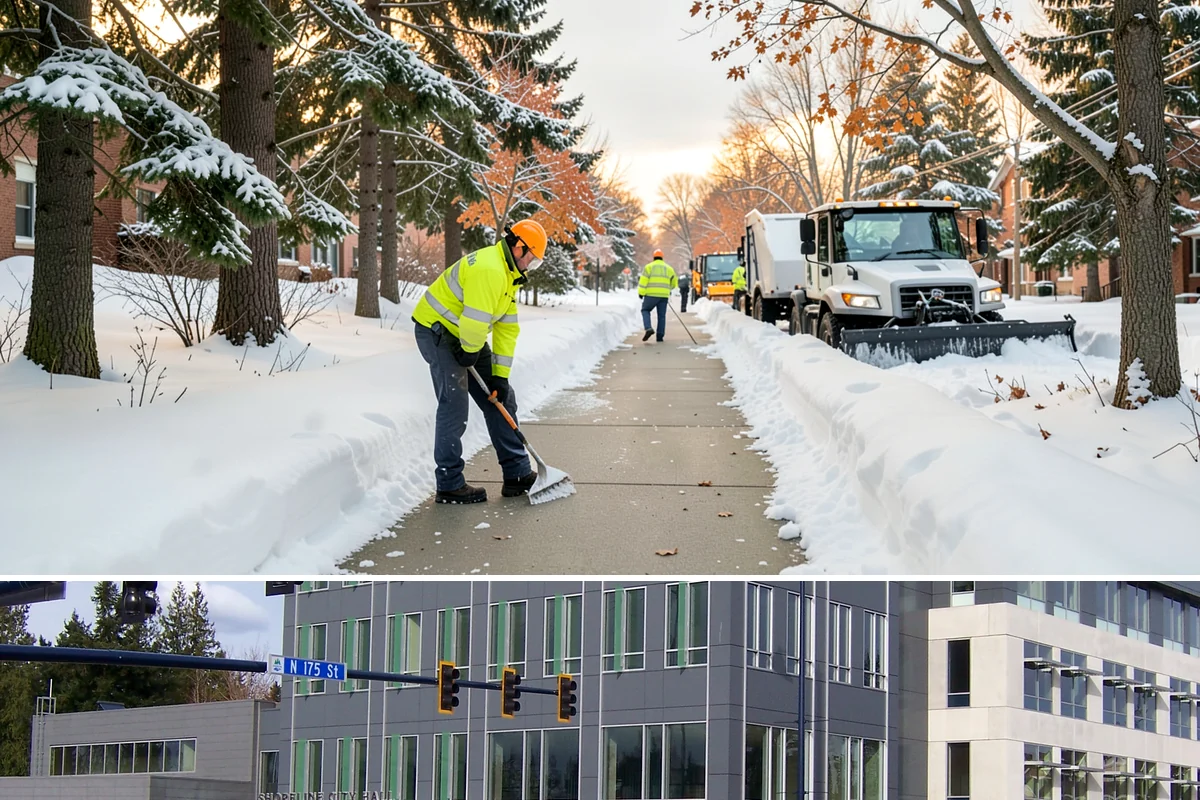 Assisted Living Snow Removal in Shoreline, King County, WA - Assisted living coverage is essential throughout winter, especially during snow events from December through February.