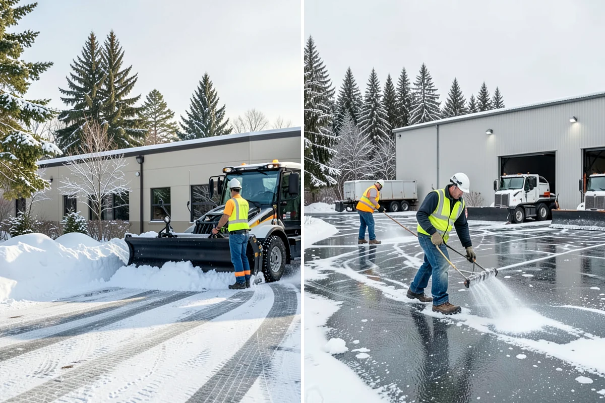 Assisted Living Snow Removal in Snoqualmie, King County, WA - Map resident paths, entries, ramps, and vehicle routes