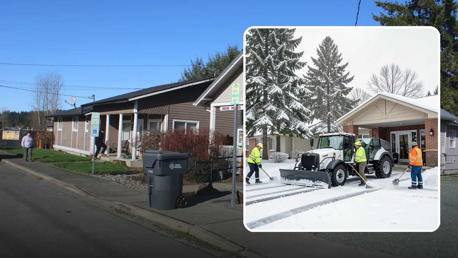 Assisted Living Snow Removal in South Prairie, Pierce County, WA - We keep assisted living facilities clear so residents, staff, and medical vehicles move safely in any weather.