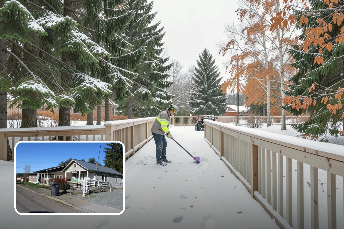 Assisted Living Snow Removal in South Prairie, Pierce County, WA - Safe surfaces for residents and staff