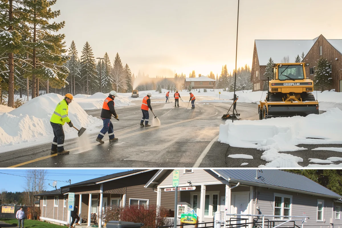 Assisted Living Snow Removal in South Prairie, Pierce County, WA - Assisted living coverage is essential throughout winter, especially during snow events from December through February.