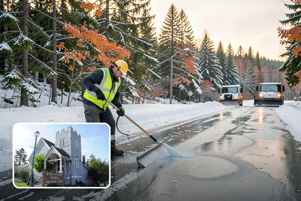 Assisted Living Snow Removal in Steilacoom, Pierce County, WA - Safe surfaces for residents and staff