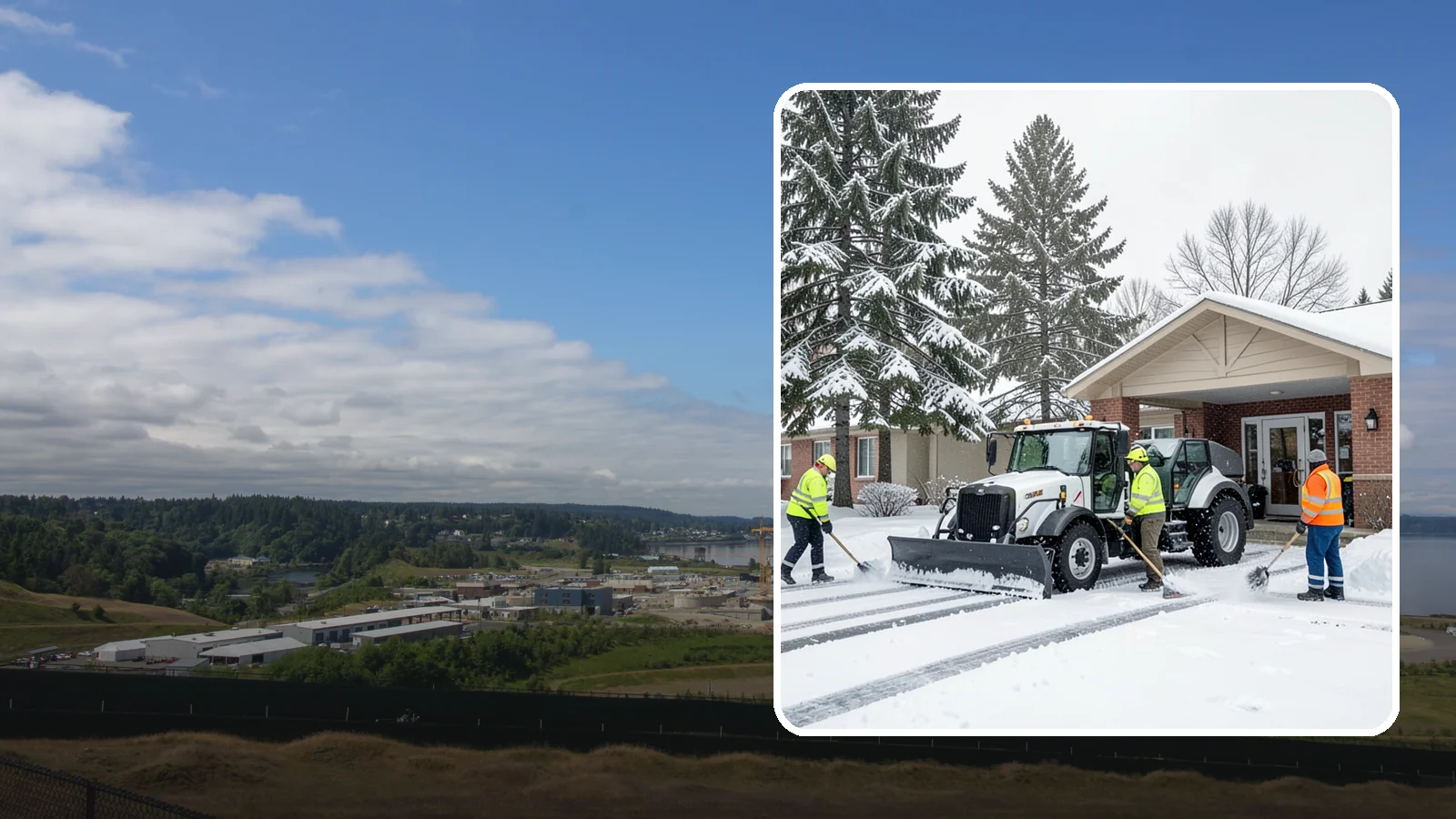 Assisted Living Snow Removal in University Place, Pierce County, WA - We keep assisted living facilities clear so residents, staff, and medical vehicles move safely in any weather.