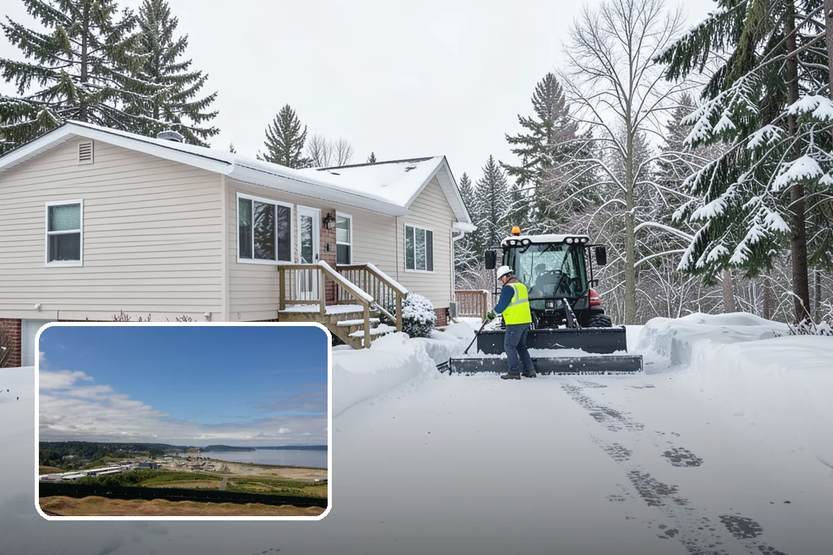 Assisted Living Snow Removal in University Place, Pierce County, WA - Safe surfaces for residents and staff