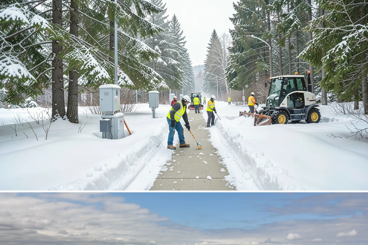 Assisted Living Snow Removal in University Place, Pierce County, WA - Assisted living coverage is essential throughout winter, especially during snow events from December through February.