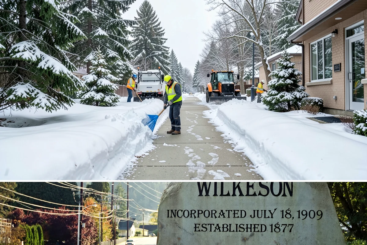 Assisted Living Snow Removal in Wilkeson, Pierce County, WA - Assisted living coverage is essential throughout winter, especially during snow events from December through February.