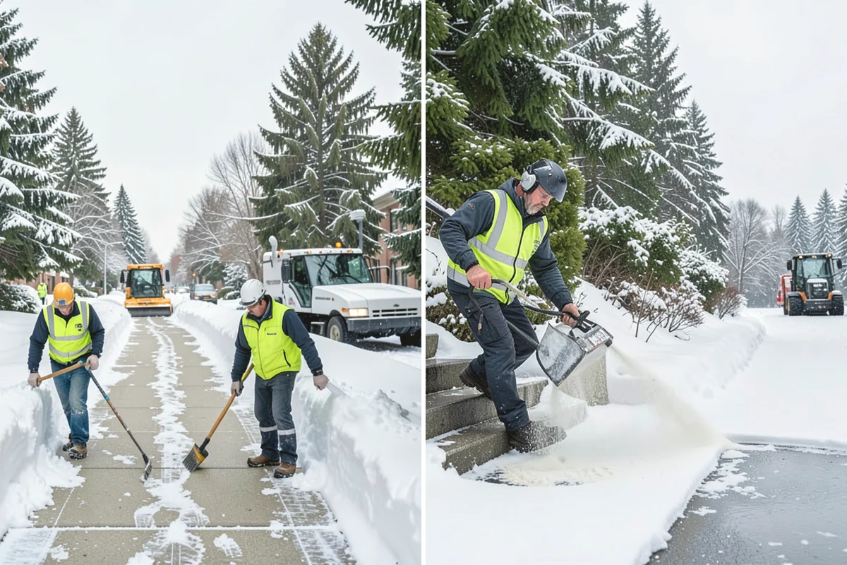 ATV Snow Plowing in Anacortes, Skagit County, WA - Evaluate access widths and surface types