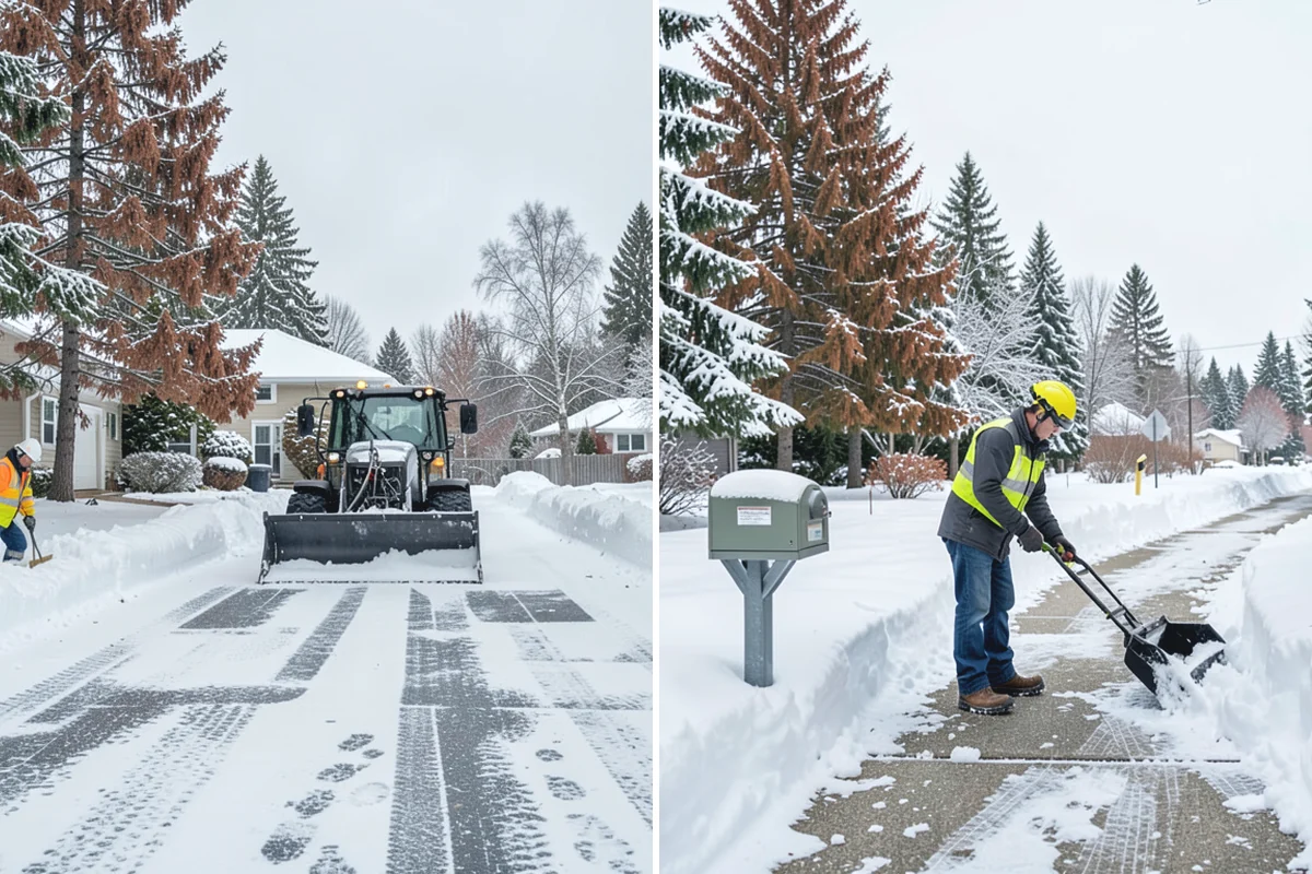 ATV Snow Plowing in Auburn, King County, WA - Evaluate access widths and surface types