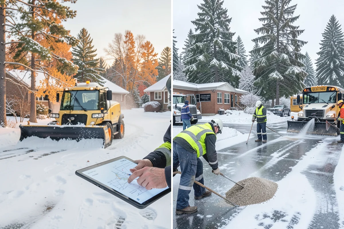 ATV Snow Plowing in Bonney Lake, Pierce County, WA - Evaluate access widths and surface types