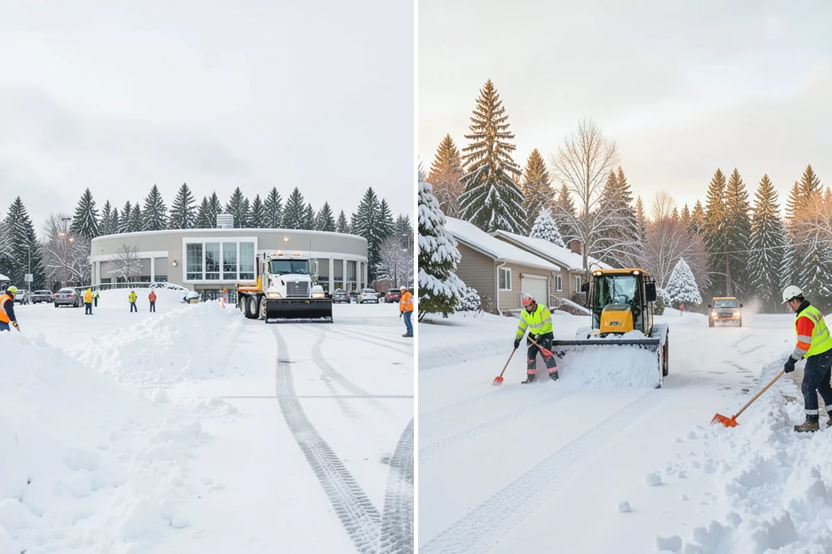ATV Snow Plowing in Buckley, Pierce County, WA - Evaluate access widths and surface types