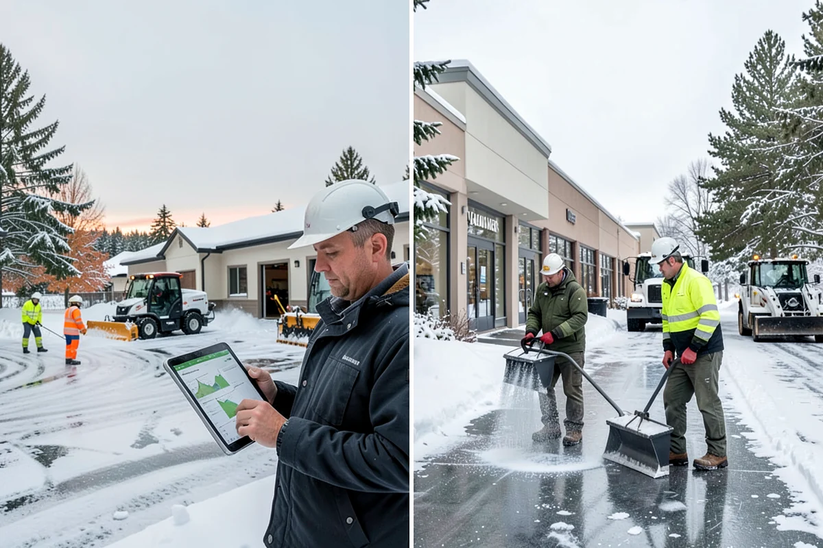 ATV Snow Plowing in Clyde Hill, King County, WA - Evaluate access widths and surface types