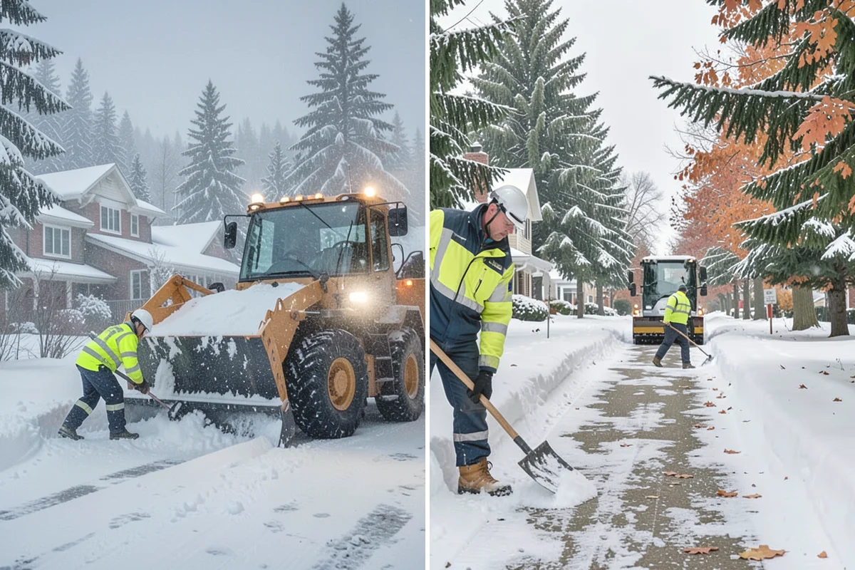 ATV Snow Plowing in Covington, King County, WA - Evaluate access widths and surface types