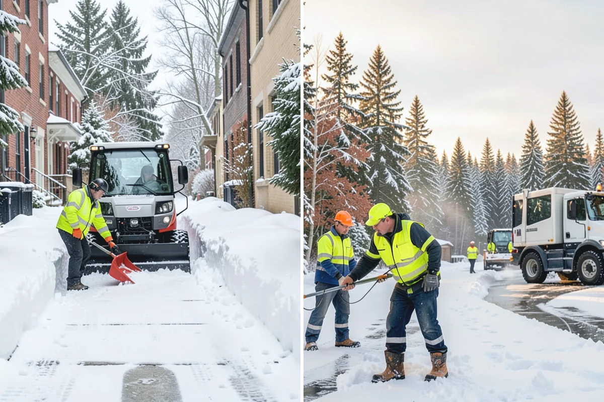ATV Snow Plowing in Des Moines, King County, WA - Evaluate access widths and surface types
