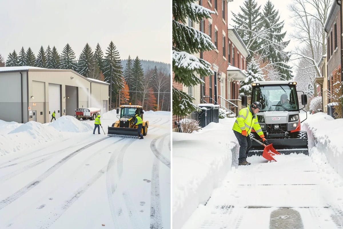 ATV Snow Plowing in Eatonville, Pierce County, WA - Evaluate access widths and surface types