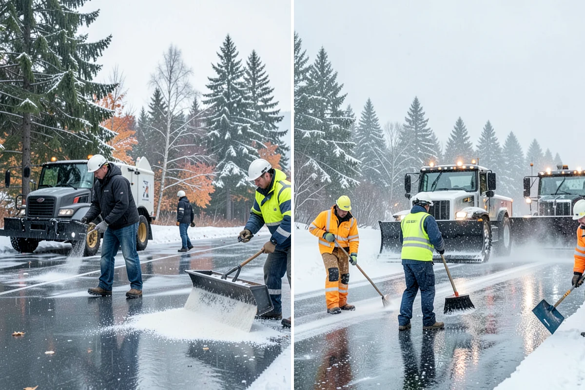 ATV Snow Plowing in Federal Way, King County, WA - Evaluate access widths and surface types