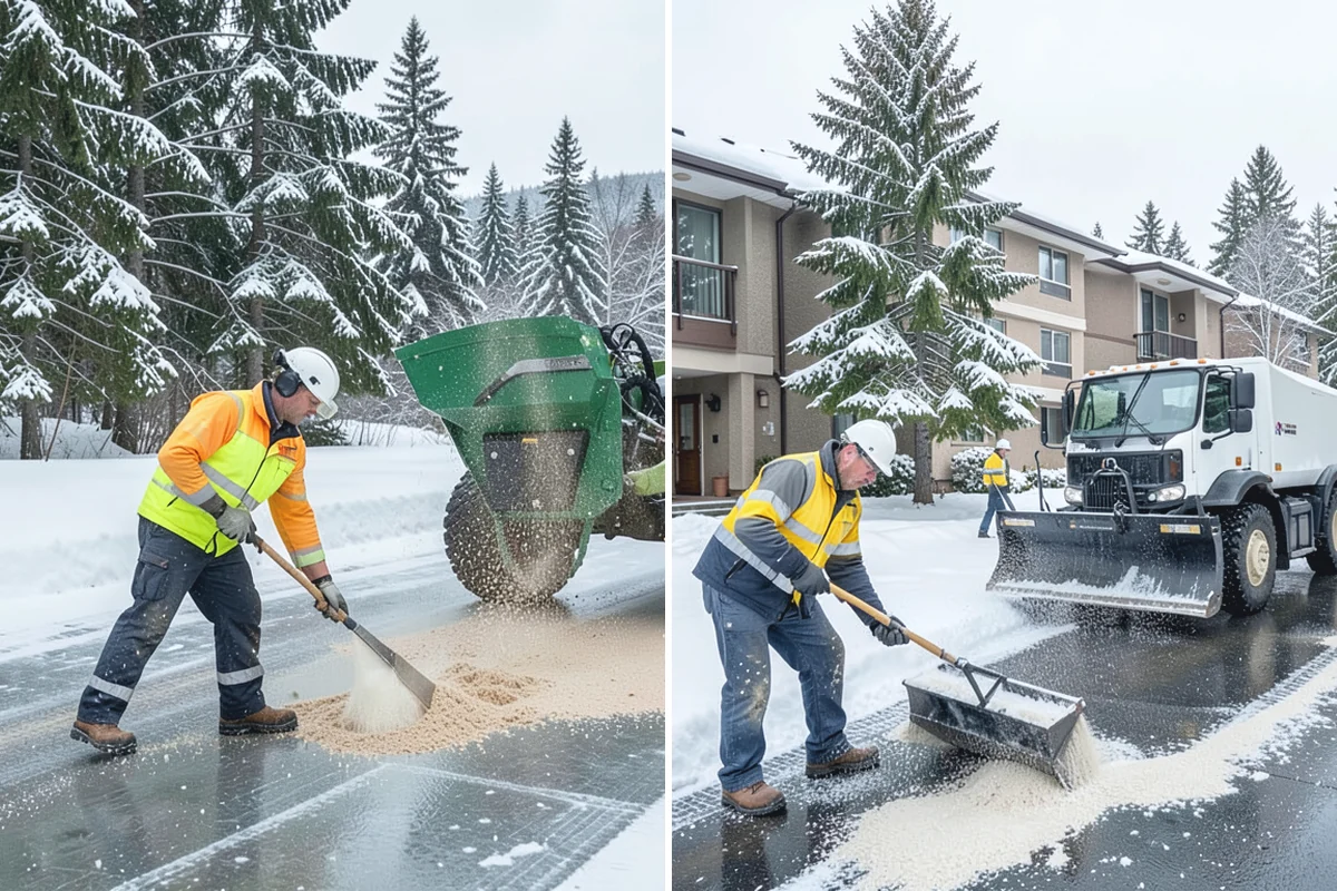 ATV Snow Plowing in Granite Falls, Snohomish County, WA - Evaluate access widths and surface types