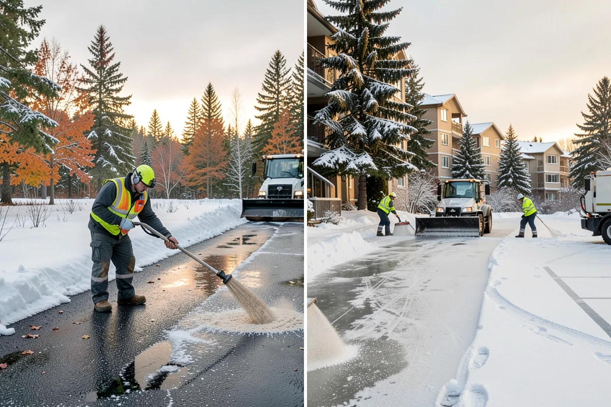 ATV Snow Plowing in Hunts Point, King County, WA - Evaluate access widths and surface types