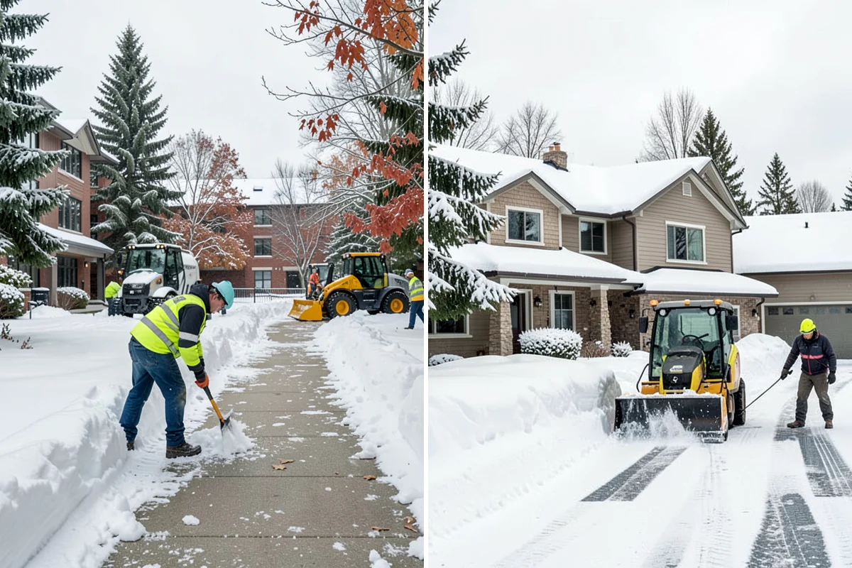 ATV Snow Plowing in Kenmore, King County, WA - Evaluate access widths and surface types