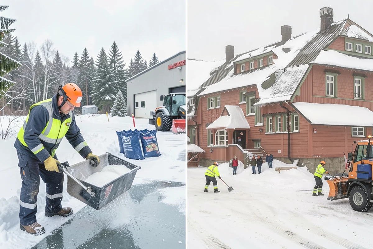 ATV Snow Plowing in La Conner, Skagit County, WA - Evaluate access widths and surface types