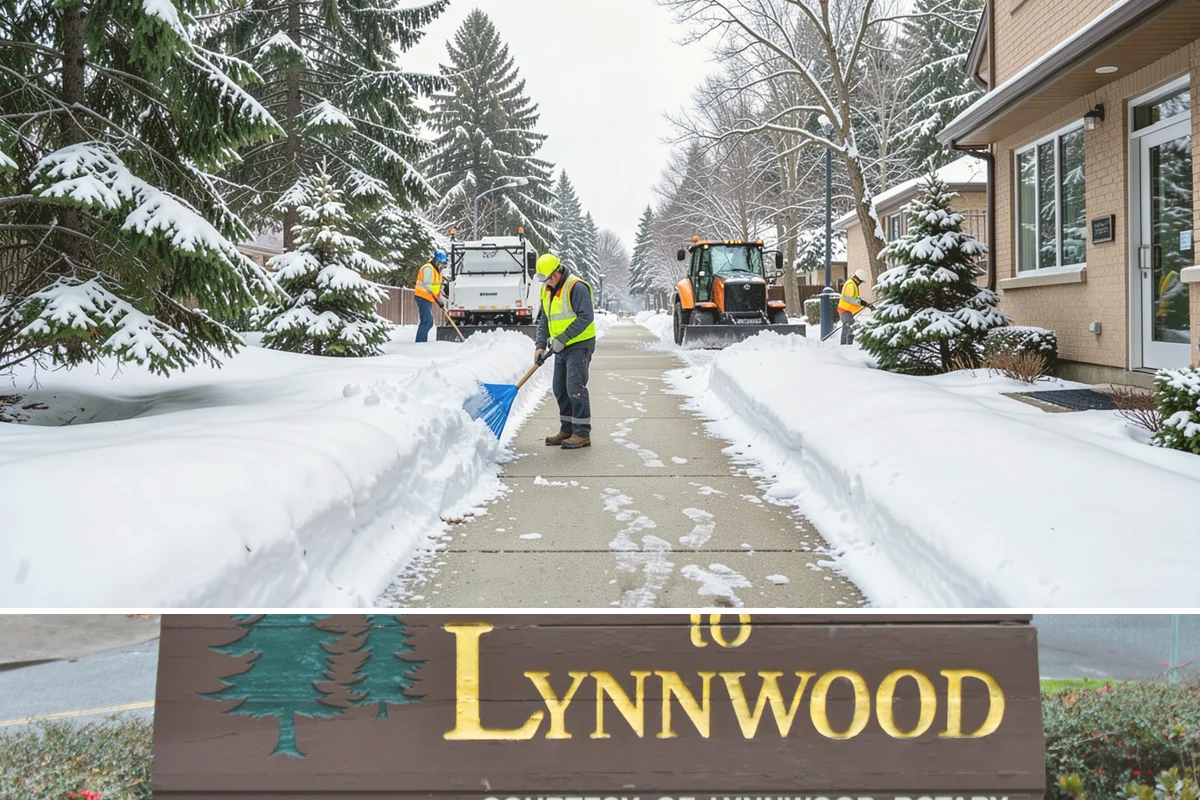 ATV Snow Plowing in Lynnwood, Snohomish County, WA - ATV plowing is most useful during the residential snow window from December through February.