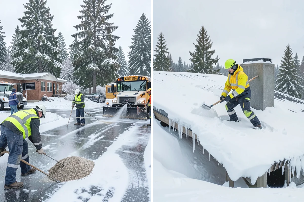 ATV Snow Plowing in Marysville, Snohomish County, WA - Evaluate access widths and surface types