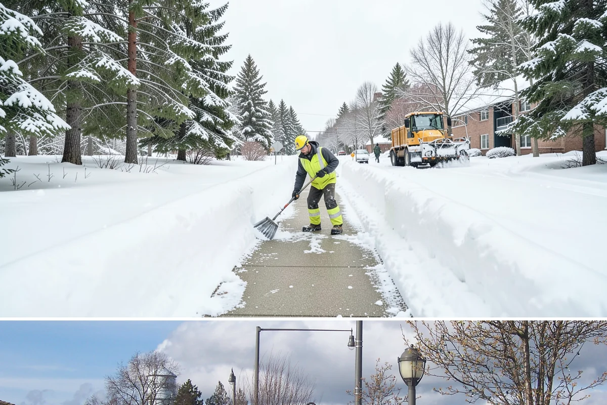 ATV Snow Plowing in Marysville, Snohomish County, WA - ATV plowing is most useful during the residential snow window from December through February.