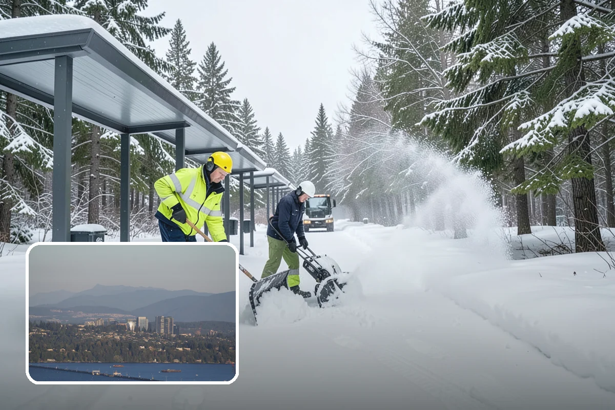 ATV Snow Plowing in Medina, King County, WA - Access to narrow drives and tight courtyards