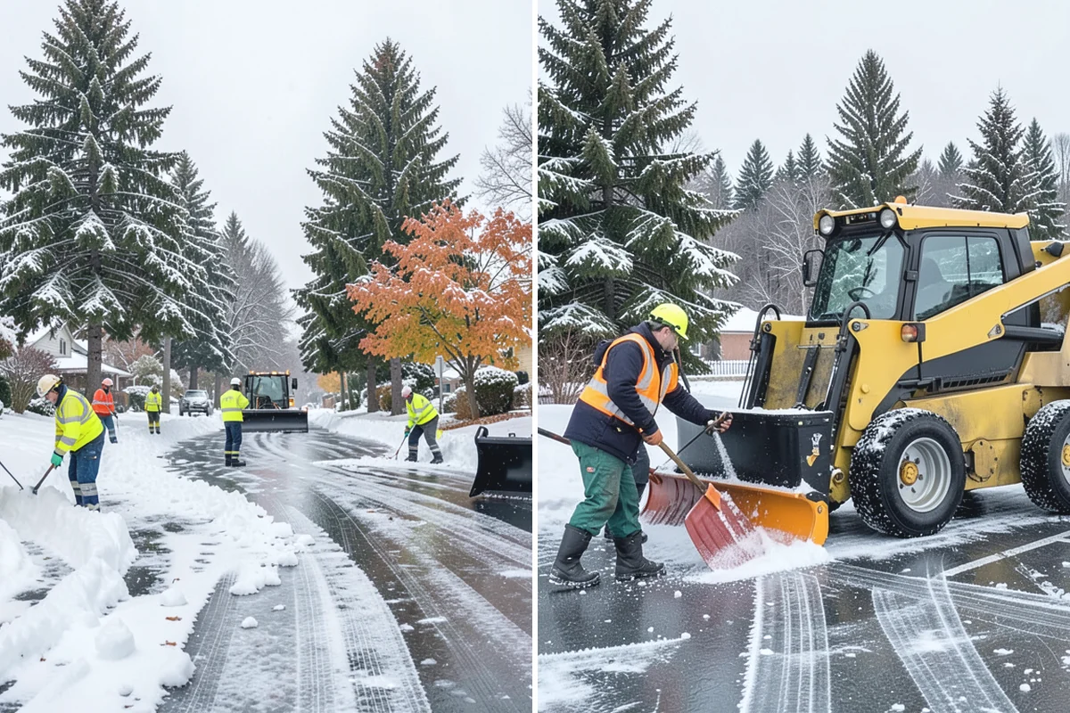 ATV Snow Plowing in Medina, King County, WA - Evaluate access widths and surface types