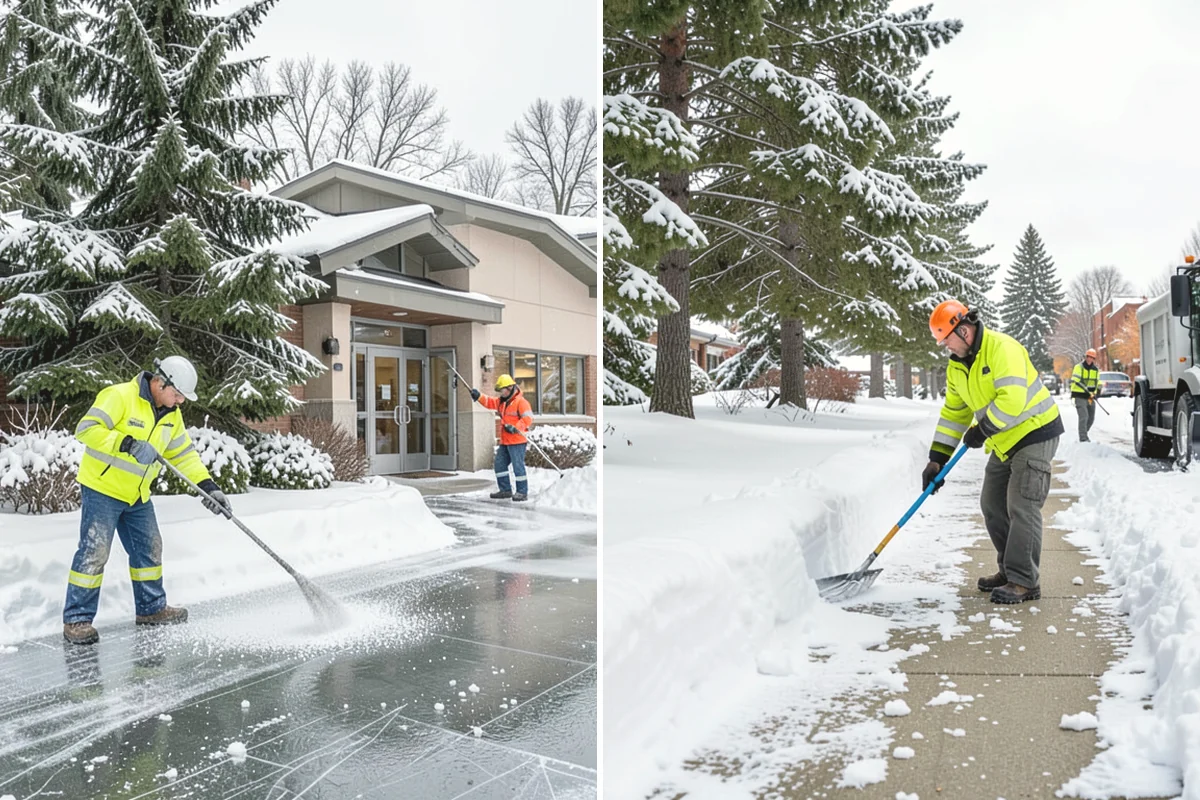 ATV Snow Plowing in Mukilteo, Snohomish County, WA - Evaluate access widths and surface types