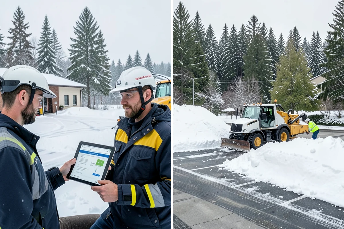 ATV Snow Plowing in Normandy Park, King County, WA - Evaluate access widths and surface types