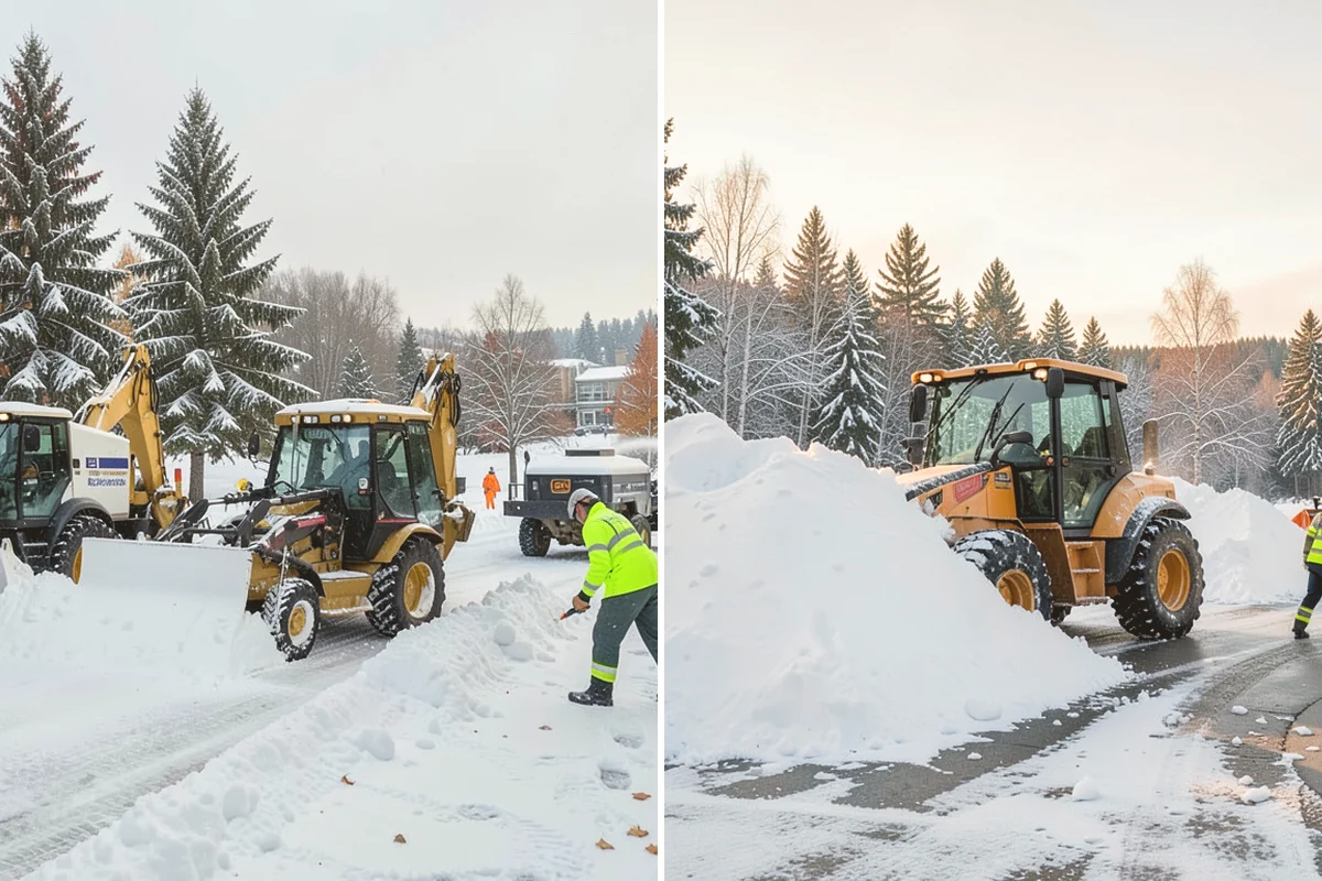 ATV Snow Plowing in Orting, Pierce County, WA - Evaluate access widths and surface types