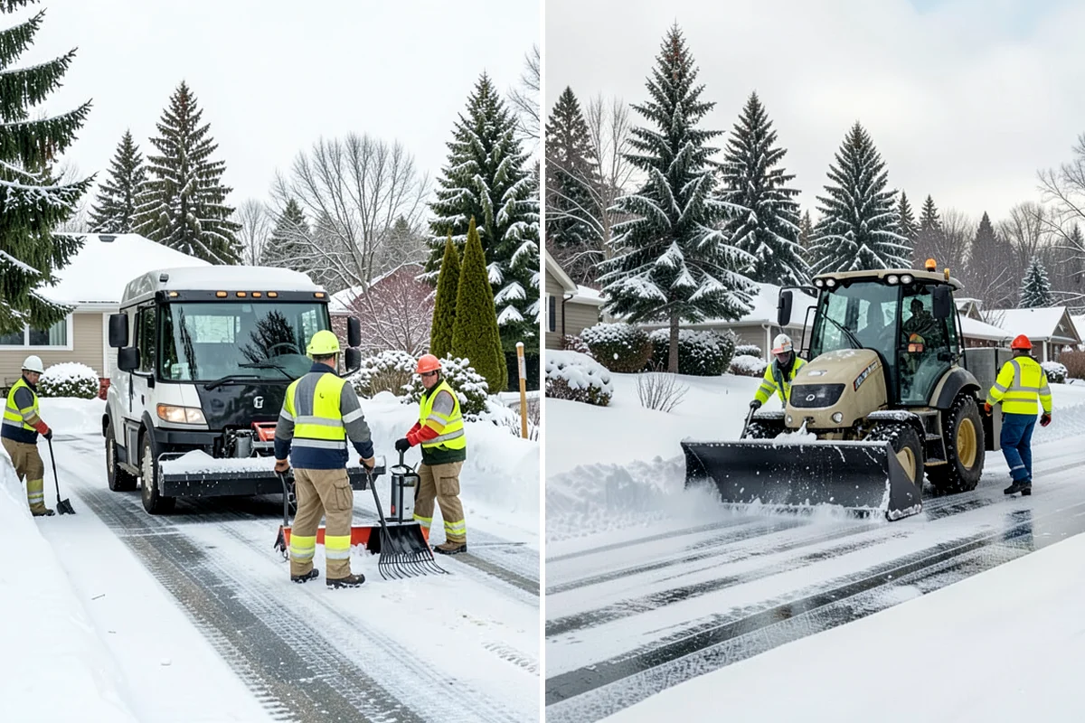 ATV Snow Plowing in Sedro-Woolley, Skagit County, WA - Evaluate access widths and surface types