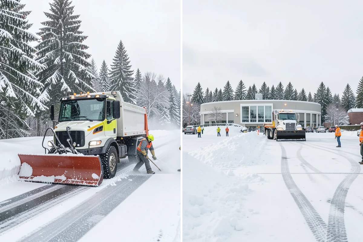 ATV Snow Plowing in Skykomish, King County, WA - Evaluate access widths and surface types