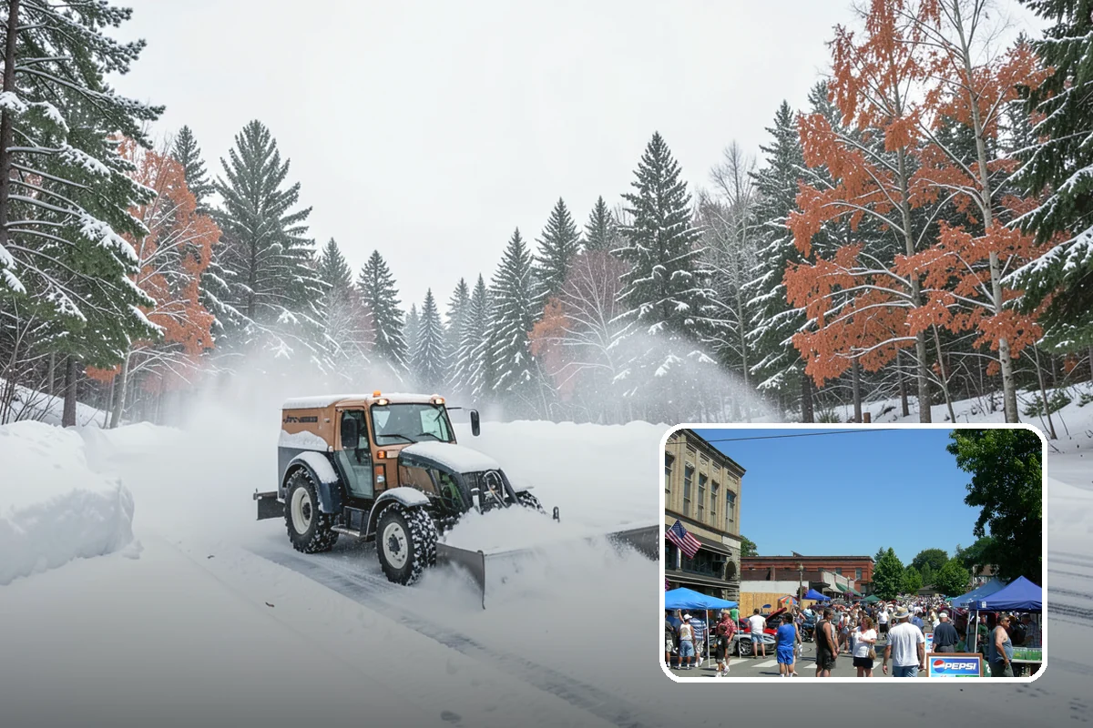 ATV Snow Plowing in Snohomish, Snohomish County, WA - Access to narrow drives and tight courtyards
