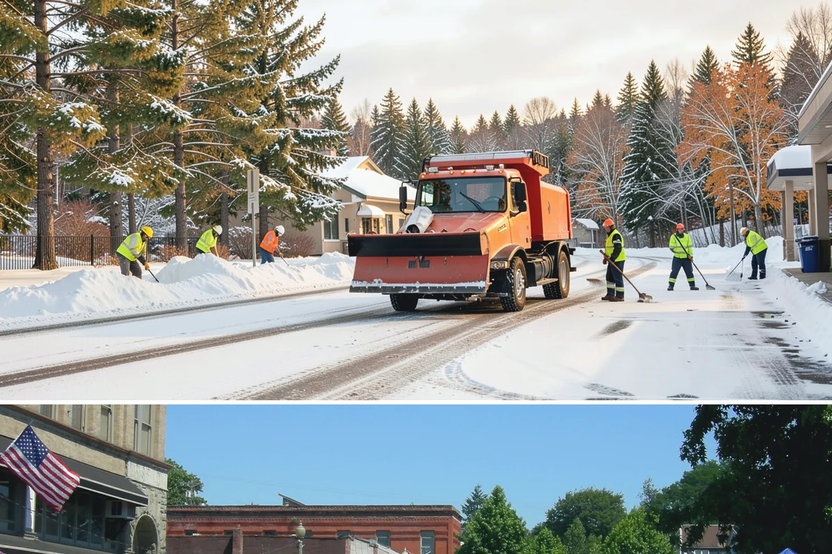 ATV Snow Plowing in Snohomish, Snohomish County, WA - ATV plowing is most useful during the residential snow window from December through February.