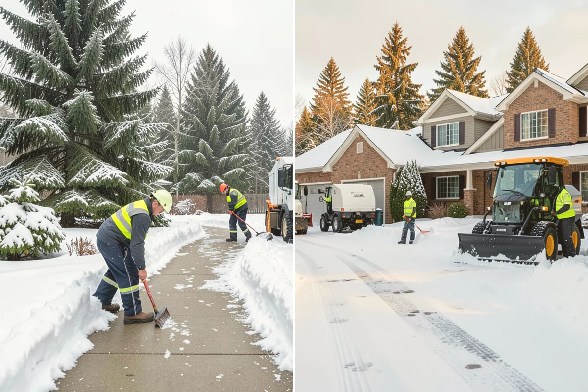 ATV Snow Plowing in Stanwood, Snohomish County, WA - Evaluate access widths and surface types