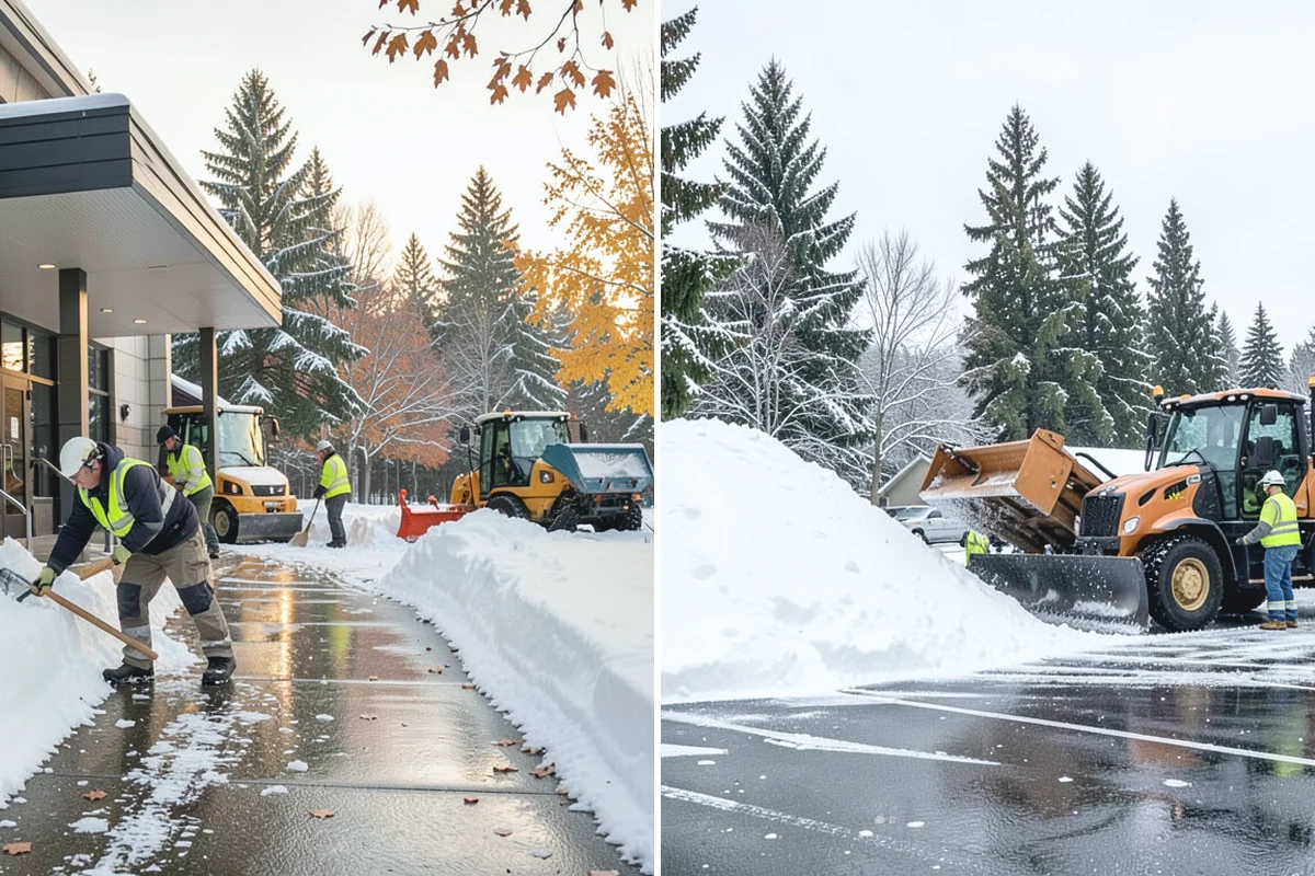 ATV Snow Plowing in Sumner, Pierce County, WA - Evaluate access widths and surface types