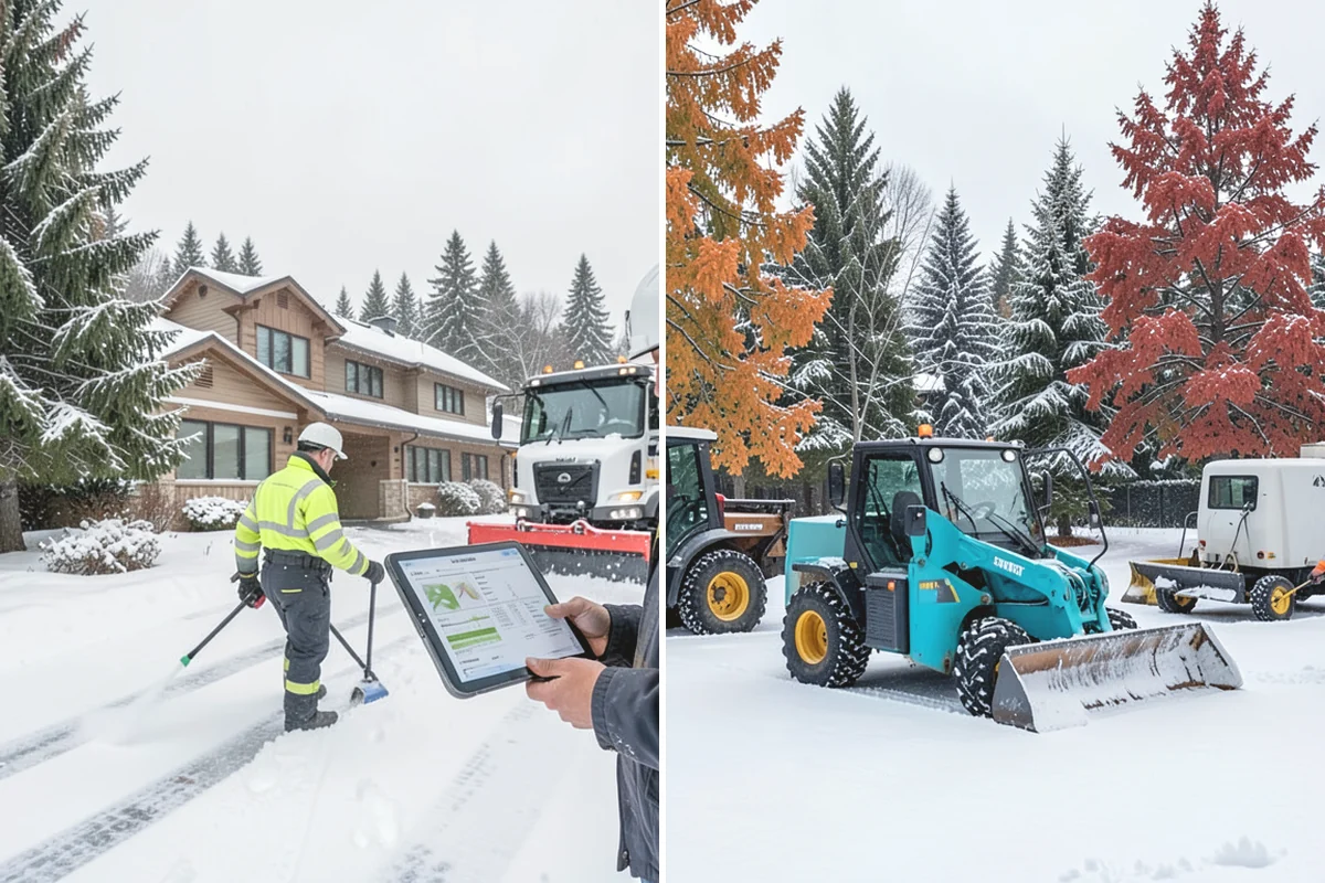 ATV Snow Plowing in University Place, Pierce County, WA - Evaluate access widths and surface types