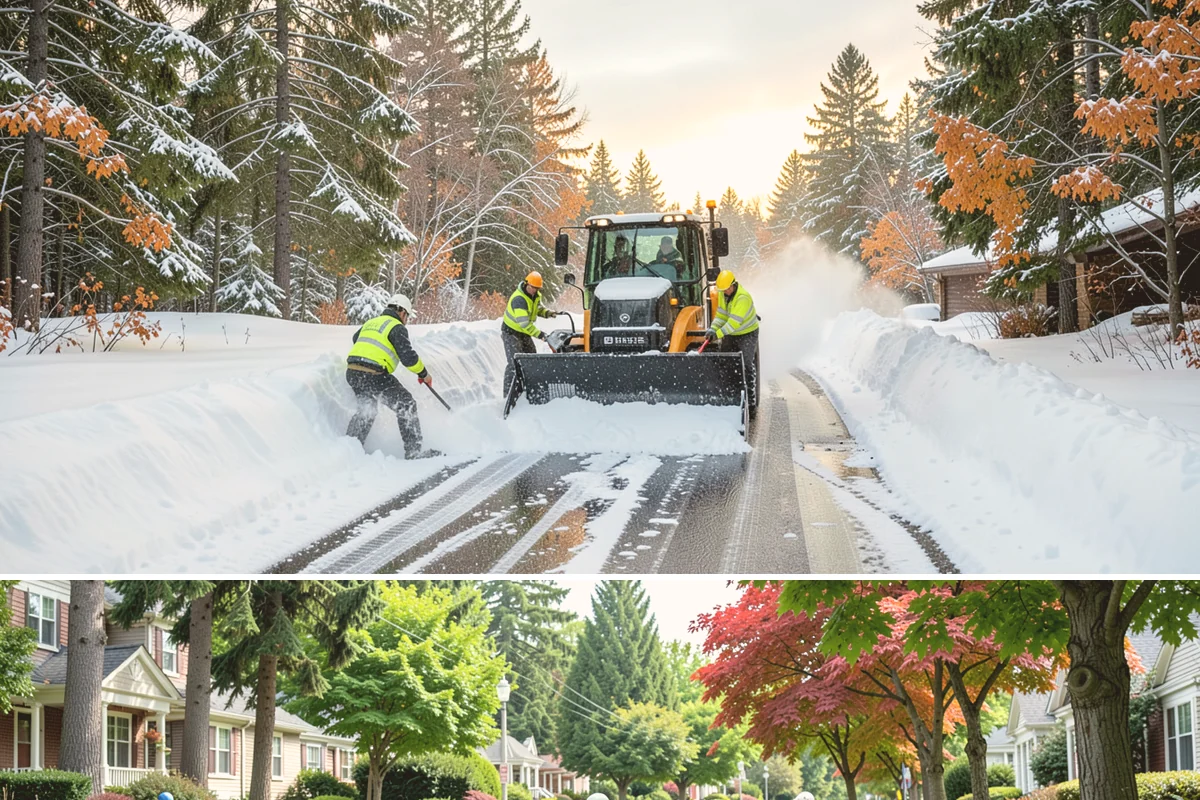 Auto Repair Shop Snow Removal in Beaux Arts Village, King County, WA - Repair shops need clearing December through February when lowland aprons ice over on cold nights.