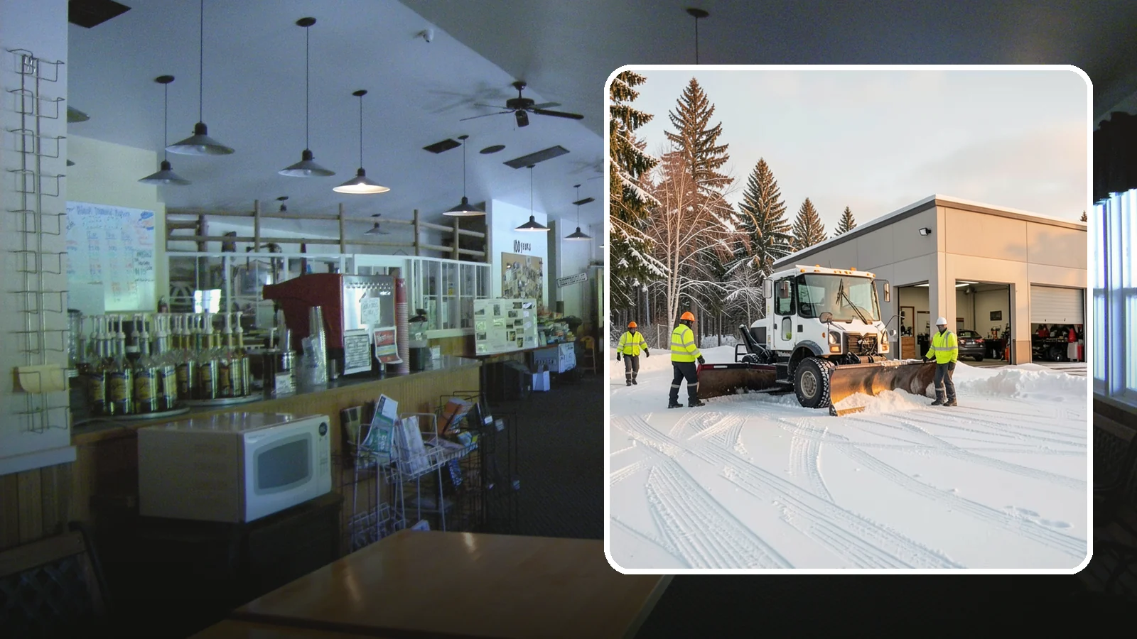 Auto Repair Shop Snow Removal in Black Diamond, King County, WA - We keep your bay approaches, customer parking, and lot clear so vehicles can get in and out of the shop the moment the snow stops.