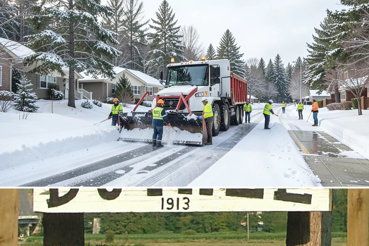 Auto Repair Shop Snow Removal in Duvall, King County, WA - Repair shops need clearing December through February when lowland aprons ice over on cold nights.