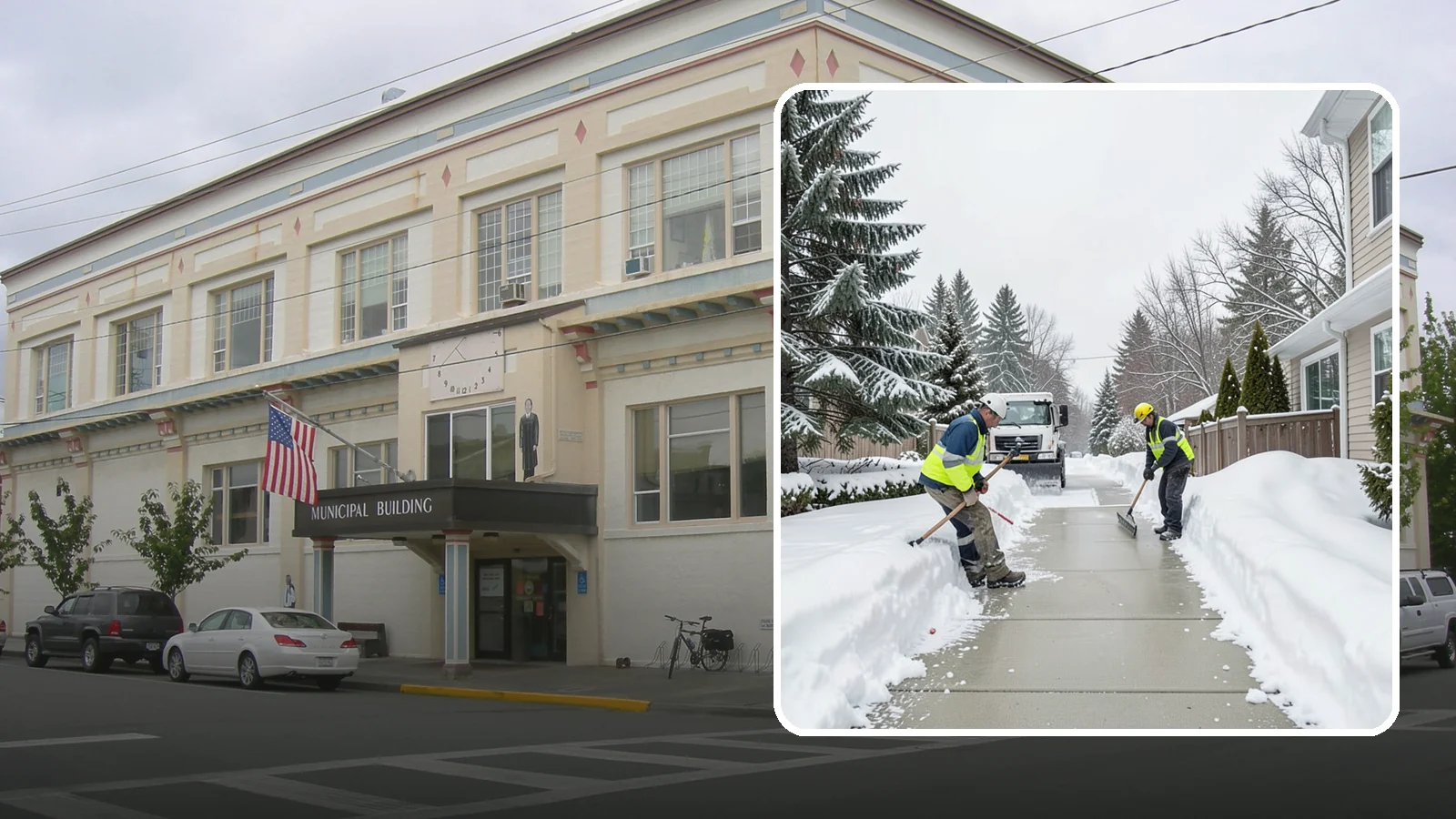 Back Patio Snow Removal in Anacortes, Skagit County, WA - We clear snow off back patios so your outdoor space and rear exits stay usable during a cold snap.