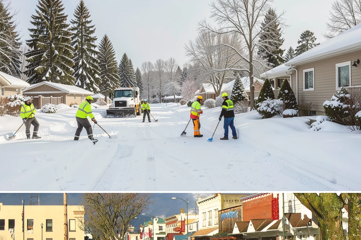 Back Patio Snow Removal in Arlington, Snohomish County, WA - Reserve your spot in early winter so the back of your home is covered when lowland snow arrives.