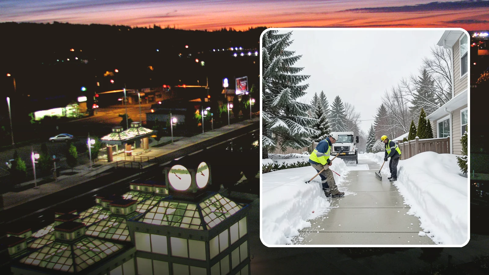 Back Patio Snow Removal in Auburn, King County, WA - We clear snow off back patios so your outdoor space and rear exits stay usable during a cold snap.